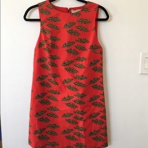 Alice and Olivia x Donald Clyde Cheetah Dress